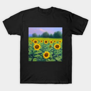 Sunflower Field T-Shirt